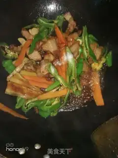 Make Go back to the pot and fry the tofu step 5