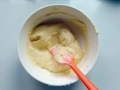 Make Blueberry pound cake step 6