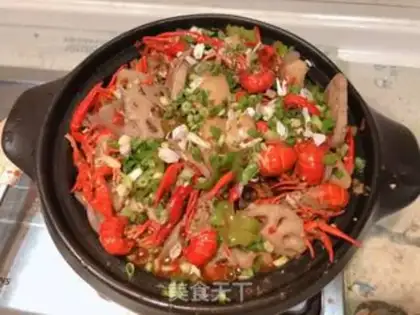 Make Spicy lobster step 23