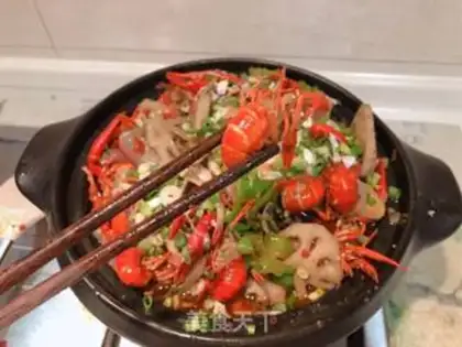 Make Spicy lobster step 24