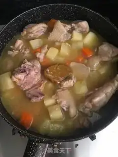 Make Curry potato chicken step 7