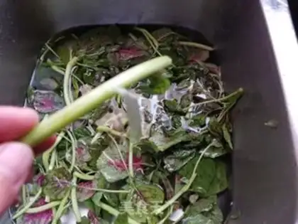 Make Clear the veggies step 0