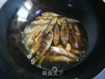 Make The brook fish burn goldmelon step 1