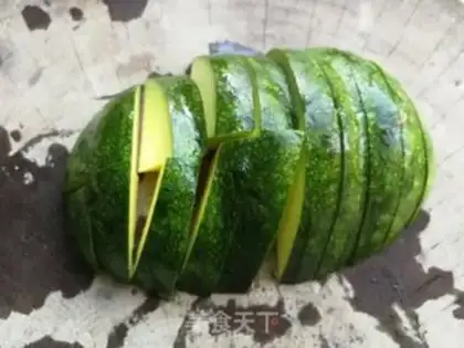 Make The brook fish burn goldmelon step 2