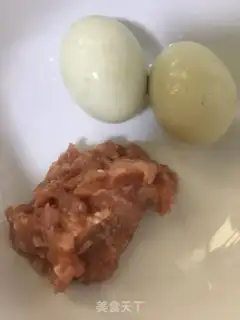 Make Meatloaf steamed eggs step 0