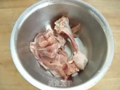 Make Berry-dry three-coloured chicken step 2