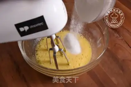 Make Blueberry marfin cake step 2