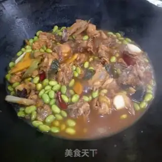 Make Chicken-burned beans step 7