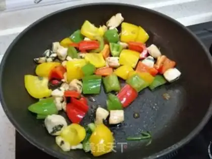Make Pepper chicken step 5