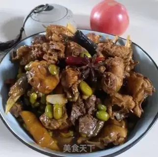 Make Chicken-burned beans step 8