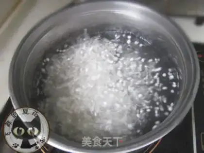 Make Milky mango Simirou step 1