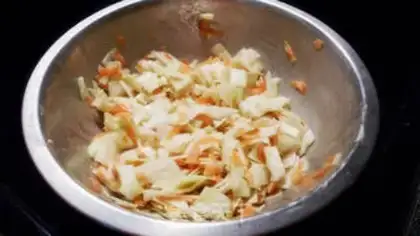Make Coconut omelet step 2