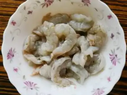 Make Shrimp ball step 0