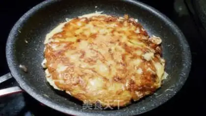 Make Coconut omelet step 5