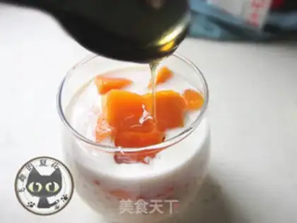 Make Milky mango Simirou step 5
