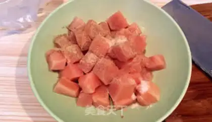 Make A simple version of chicken and rice step 0