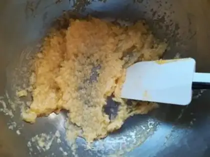 Make Garlic cookies step 1