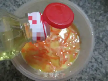 Make Carrot duck cake step 5