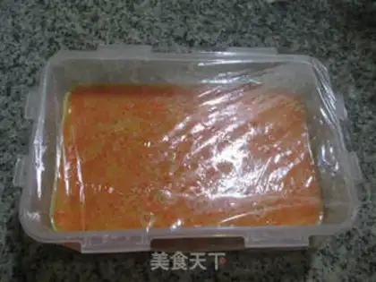 Make Carrot duck cake step 7