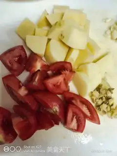 Make Potato beers and ribs step 1