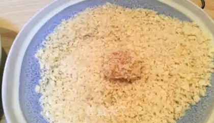 Make A simple version of chicken and rice step 4