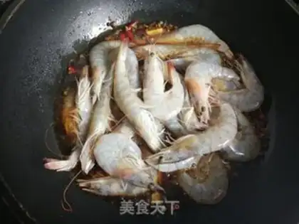 Make Beer spicy shrimp step 4