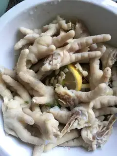 Make Lemon chicken claws step 3