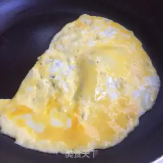 Make spinach omelet soup step 0