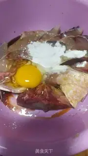 Make Strawfish radish step 1