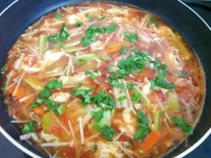 Make The sauerkraut soup step 7
