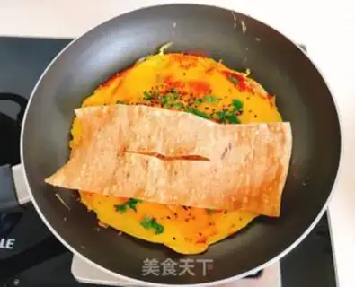 Make Pancake fruit step 4
