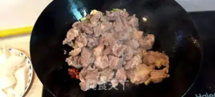 Make Curry radish beef step 4