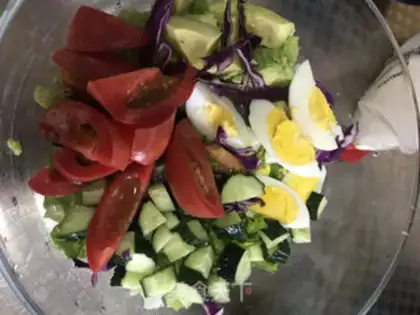 Make Bread salad step 2
