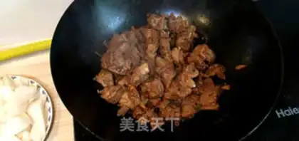 Make Curry radish beef step 5