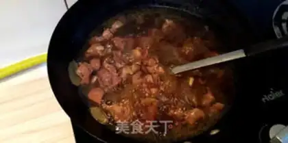 Make Curry radish beef step 7