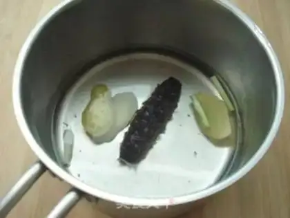 Make Gold Tom sea cucumber step 2