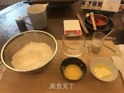 Make Snowflake bagels step 0