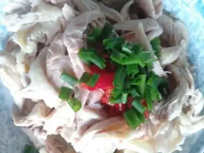Make Tore chicken with onions step 5