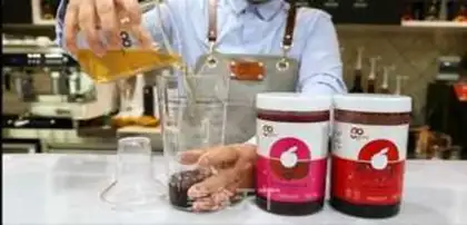 Make Rose Lok Peach Jell-O step 1