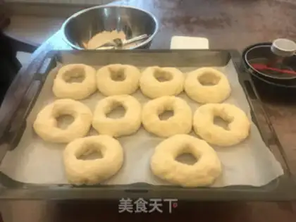 Make Snowflake bagels step 9