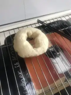 Make Snowflake bagels step 11
