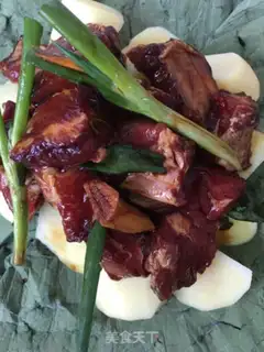 Make The poached potato pelvis step 4