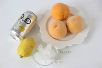 Make Peach soda step 0