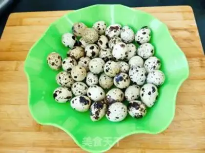 Make Red roast quail eggs step 2