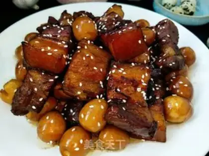 Make Red roast quail eggs step 14