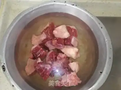 Make Hot beef step 1