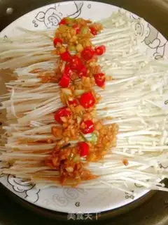 Make Garlic golden mushrooms step 3