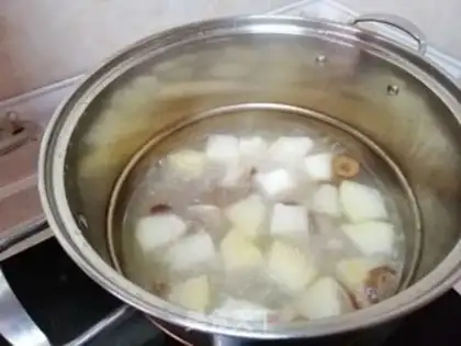 Make ♪ A bouquet soup ♪ step 3