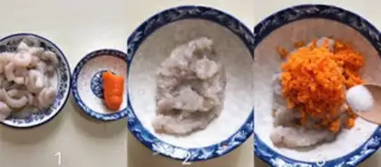 Make Shrimp balls step 0