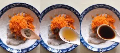 Make Shrimp balls step 1